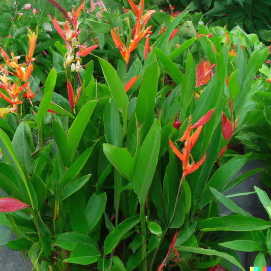 Heliconia papagayo (Heliconia psittacorum)