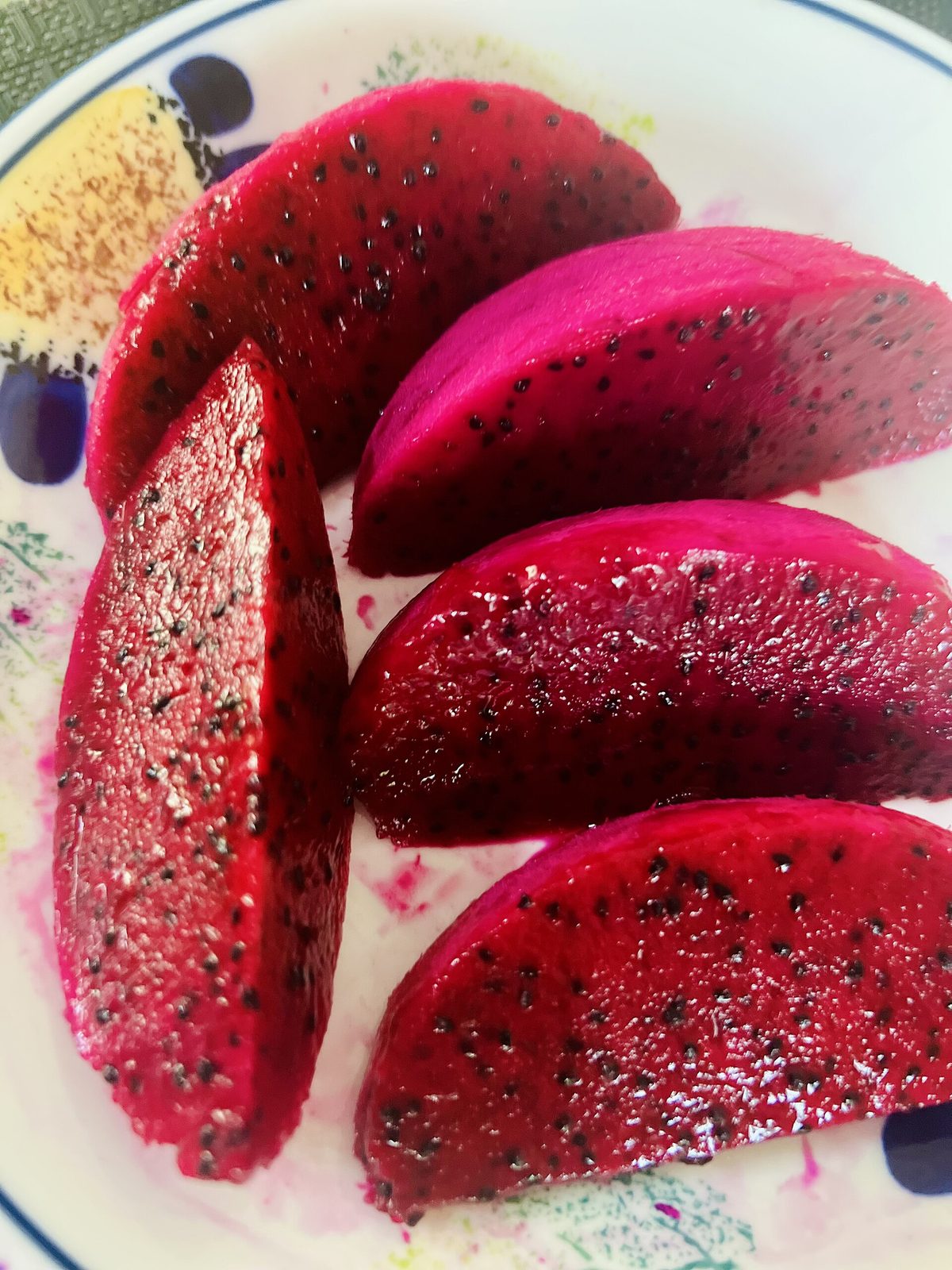 PITAYA MORADA, fotografía real de referencia