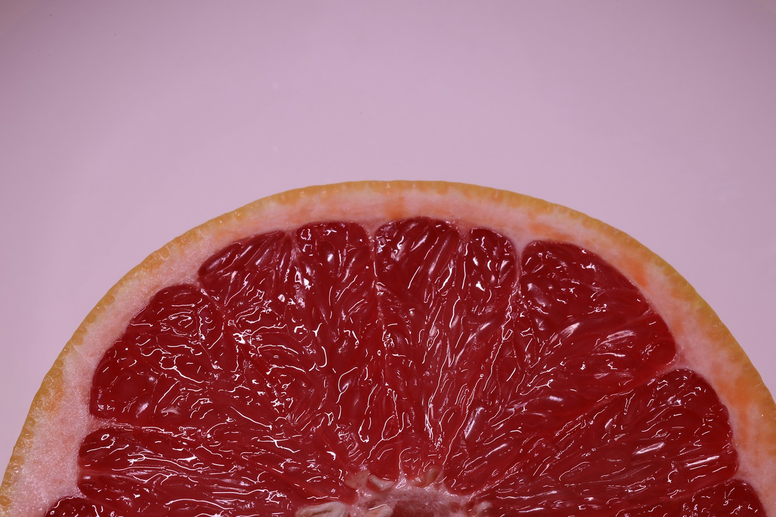 Pomelo rojo, fotografía real de referencia